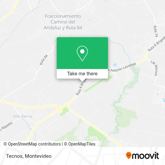 Tecnos map