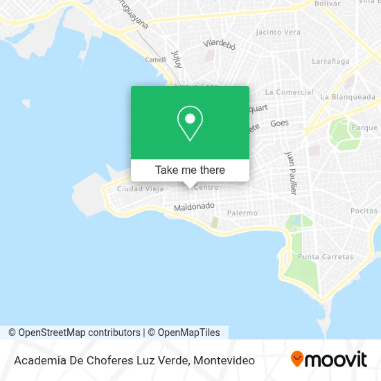 Academia De Choferes Luz Verde map
