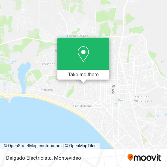 Delgado Electricista map