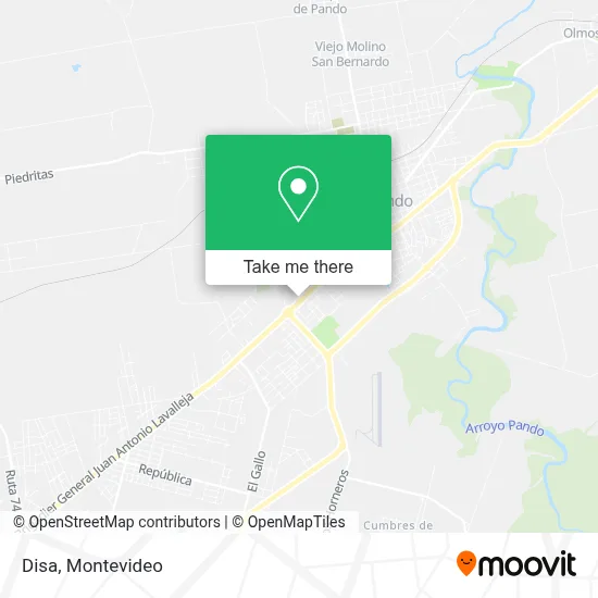 Disa map