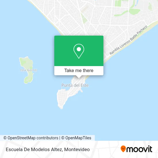 Escuela De Modelos Altez map