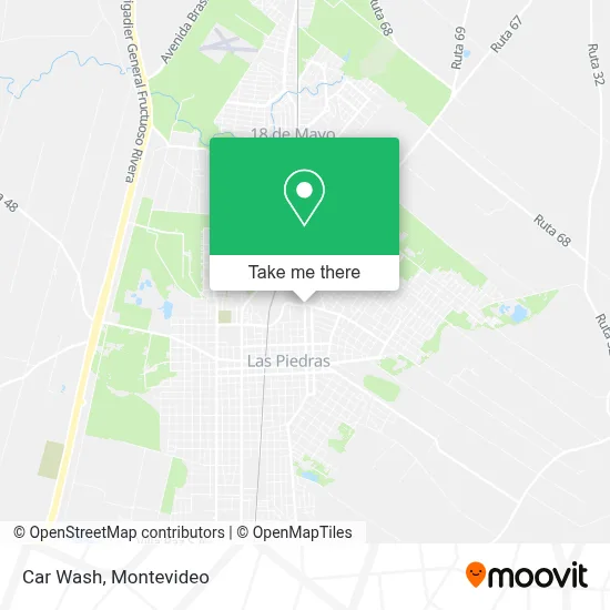 Car Wash map