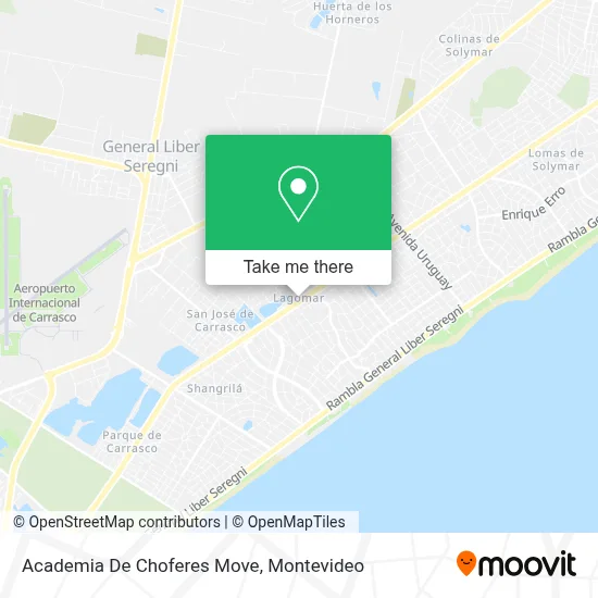 Academia De Choferes Move map