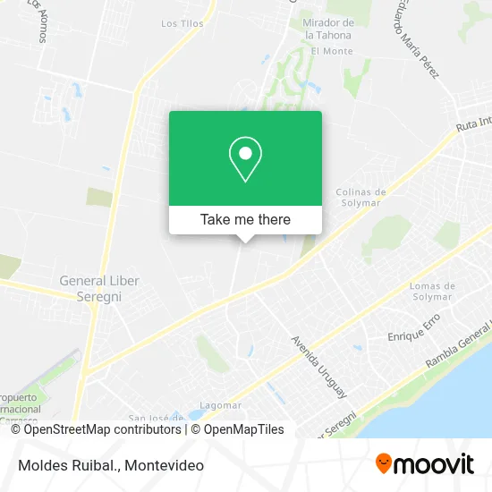 Moldes Ruibal. map