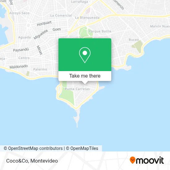 Coco&Co map