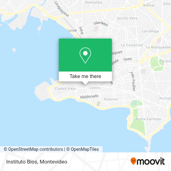 Instituto Bios map
