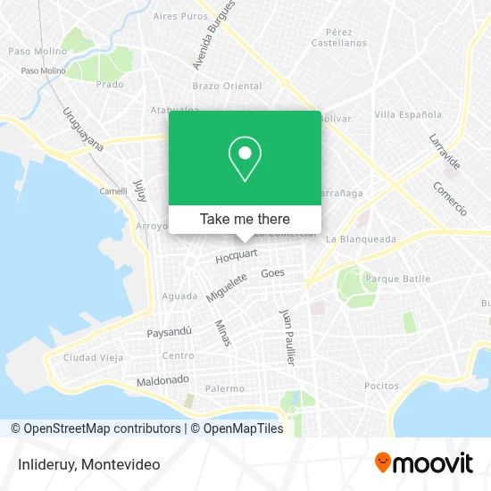 Inlideruy map