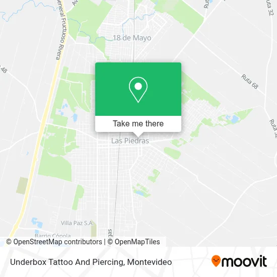 Underbox Tattoo And Piercing map