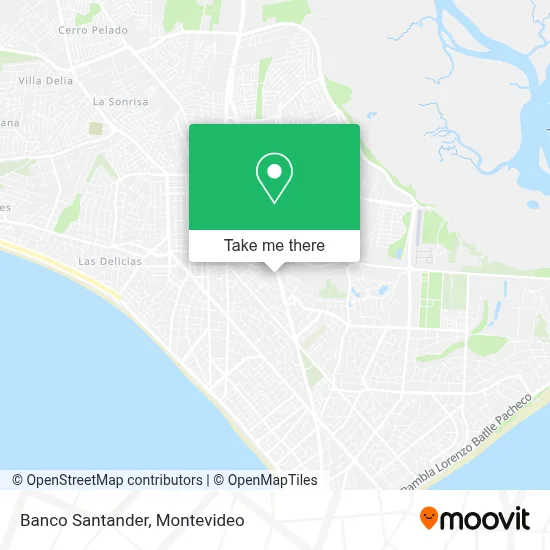 Banco Santander map