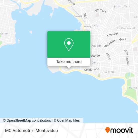 MC Automotriz map