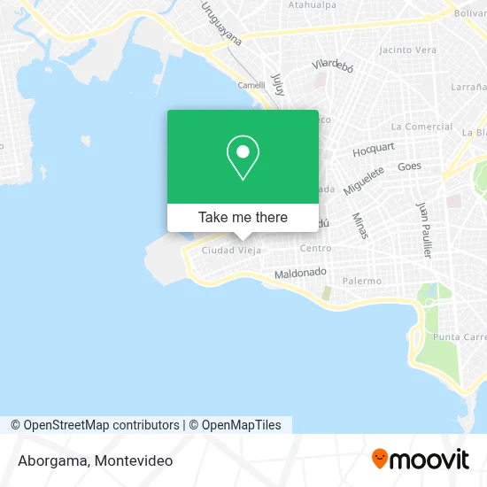 Aborgama map