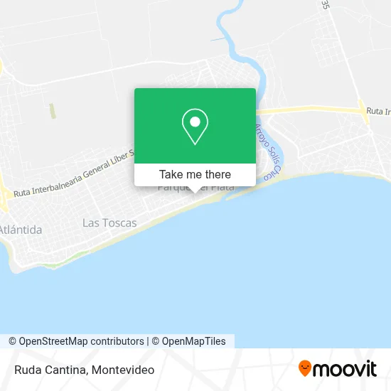 Ruda Cantina map