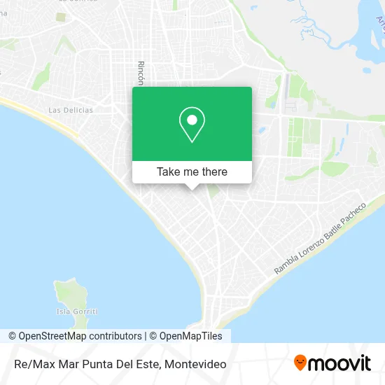 Re/Max Mar Punta Del Este map