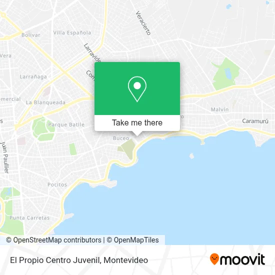 El Propio Centro Juvenil map