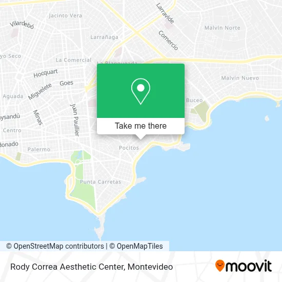 Rody Correa Aesthetic Center map