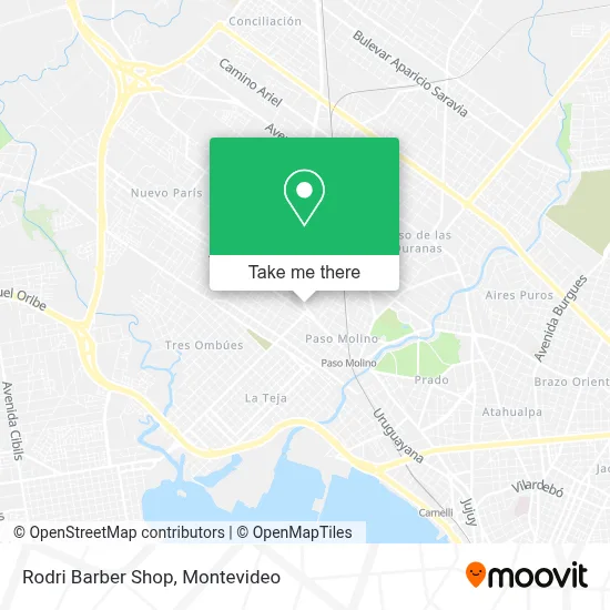 Rodri Barber Shop map
