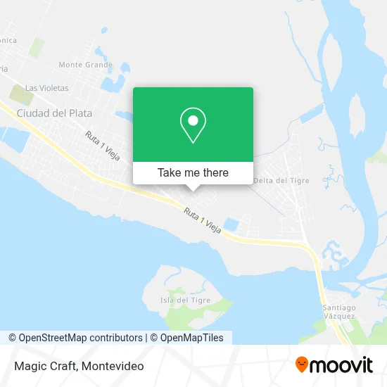 Magic Craft map