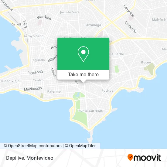 Depilive map