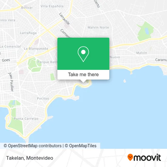Takelan map