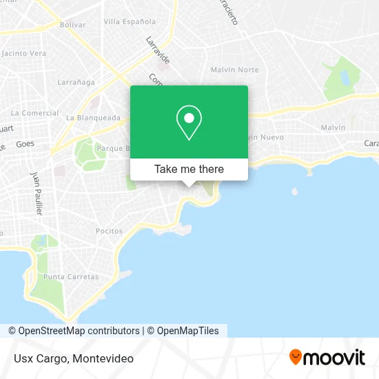 Usx Cargo map