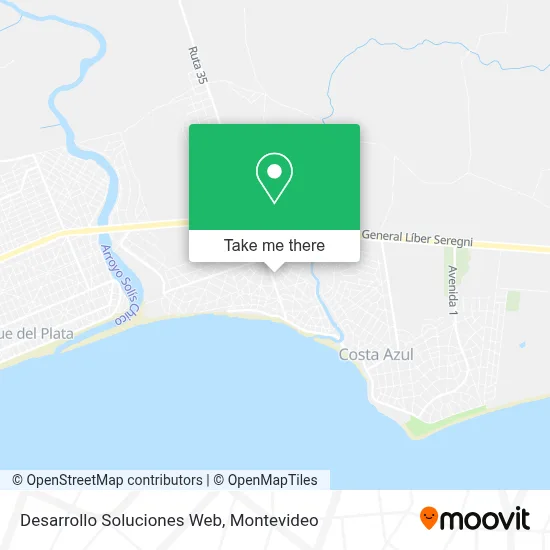 Desarrollo Soluciones Web map