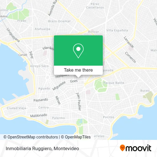 Inmobiliaria Ruggiero map