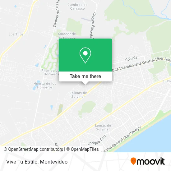 Vive Tu Estilo map