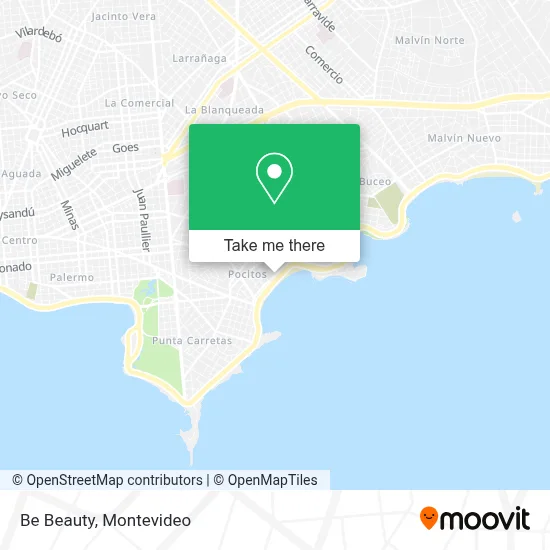 Be Beauty map