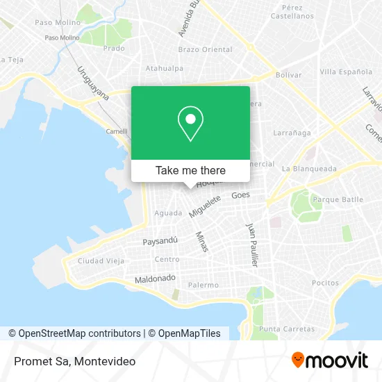 Promet Sa map