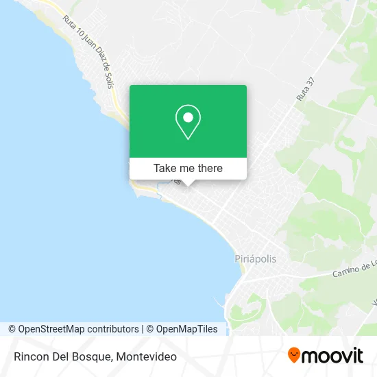 Rincon Del Bosque map