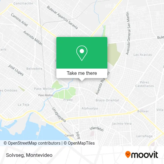 Solvseg map
