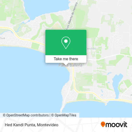 Hed Kandi Punta map