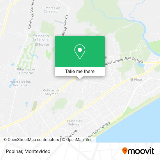 Pcpinar map