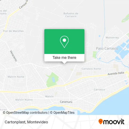 Cartonplast map