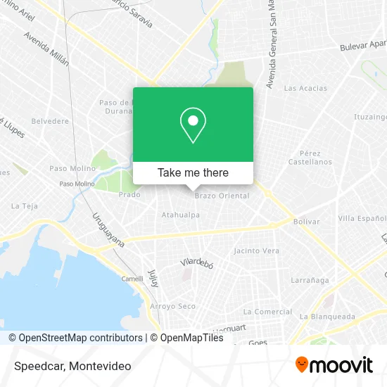Speedcar map