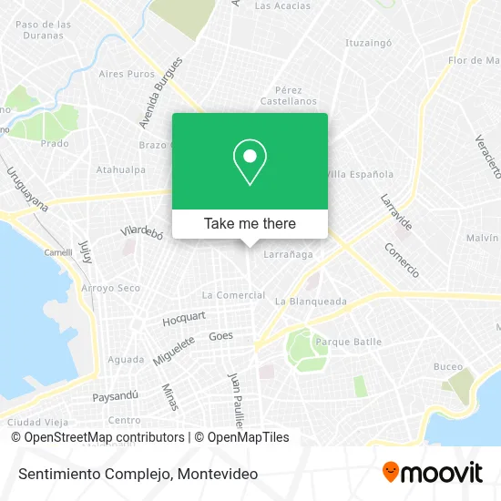 Sentimiento Complejo map