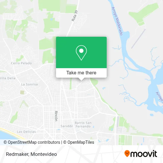 Redmaker map