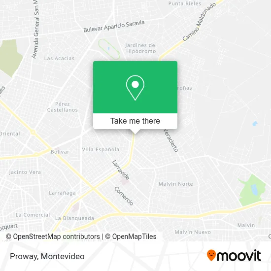 Proway map