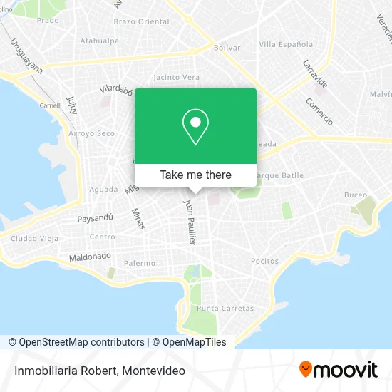 Inmobiliaria Robert map