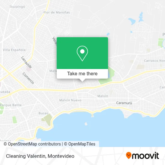Cleaning Valentin map