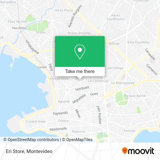 Eri Store map