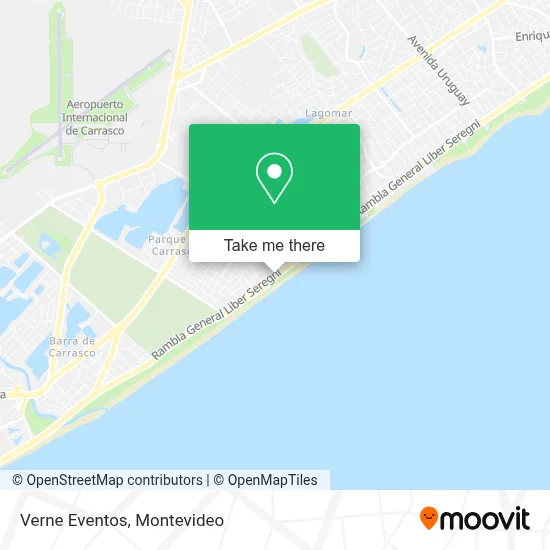 Verne Eventos map