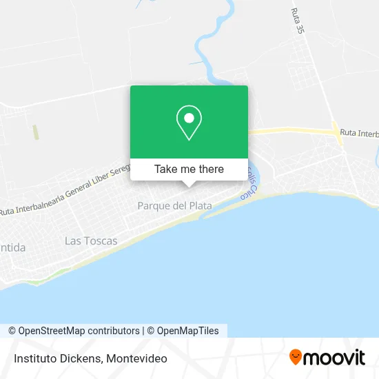 Instituto Dickens map