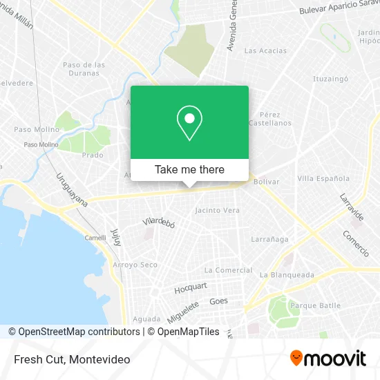 Fresh Cut map