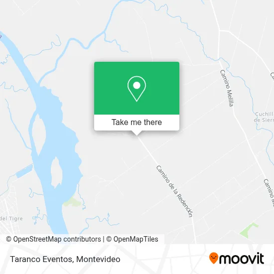 Taranco Eventos map