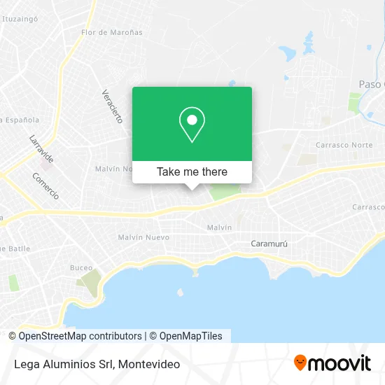 Lega Aluminios Srl map