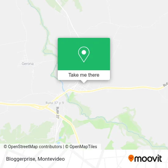 Bloggerprise map