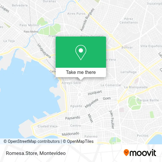 Romesa.Store map