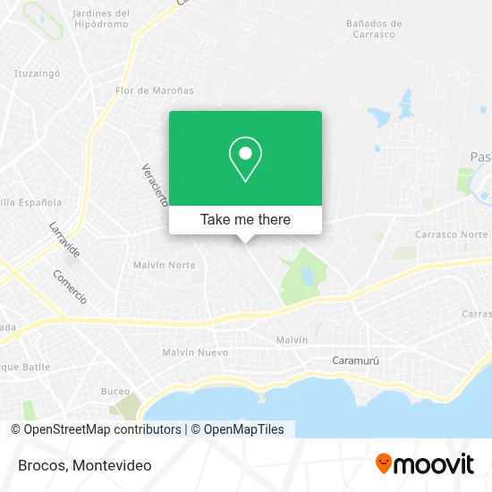 Brocos map