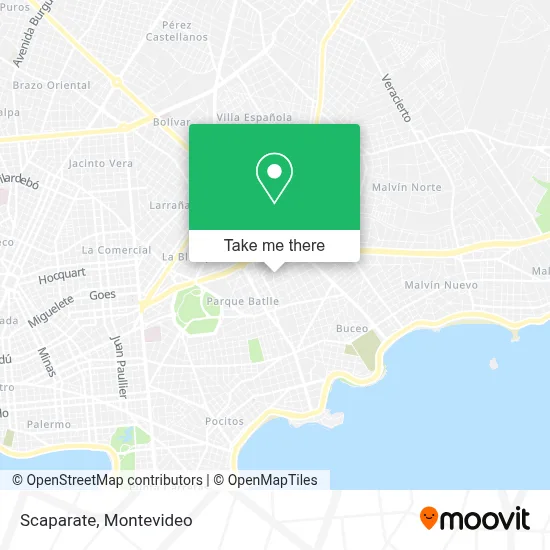 Scaparate map